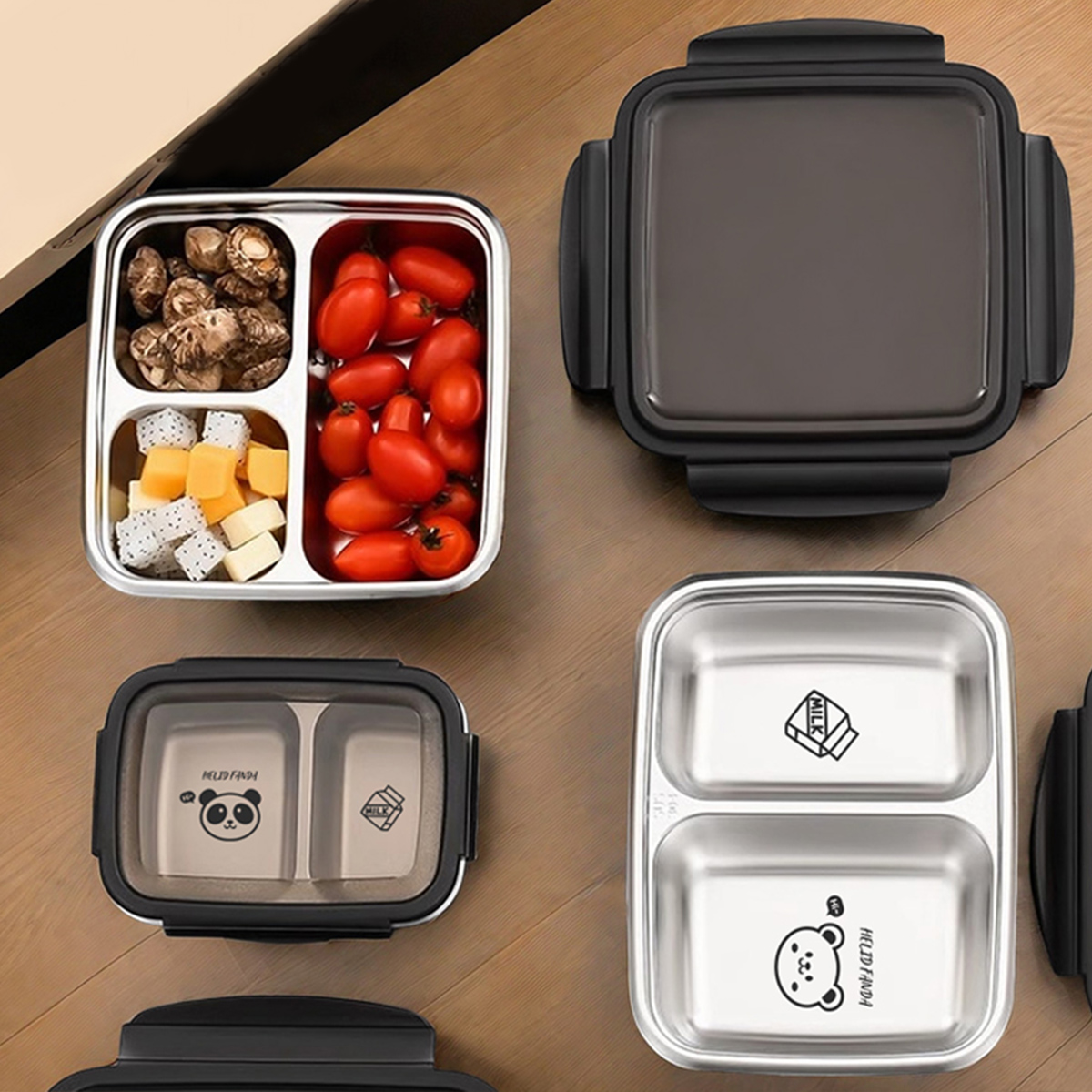 WORTHBUY 2/3 그리드 304 스테인레스 스틸  - Meal Prep Bowl 리뷰 및 가격