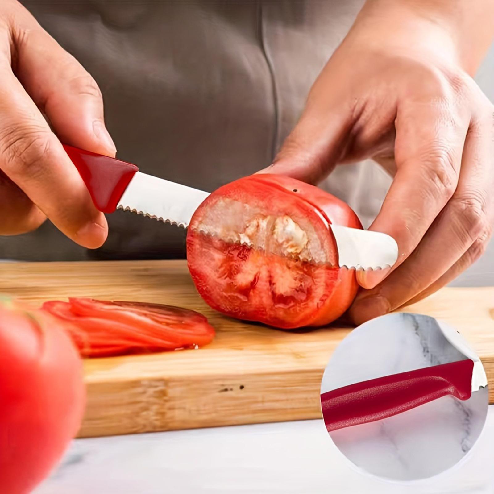 톱니 모양 스테이크 커터 5개 스테인레스 스틸 톱니 모 - Meal Prep Kitchen 리뷰 및 가격