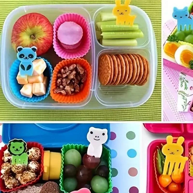 ● 12/24Pcs 실리콘 도시락 분배기 도시락 분할기 - Meal Prep Template 리뷰 및 가격