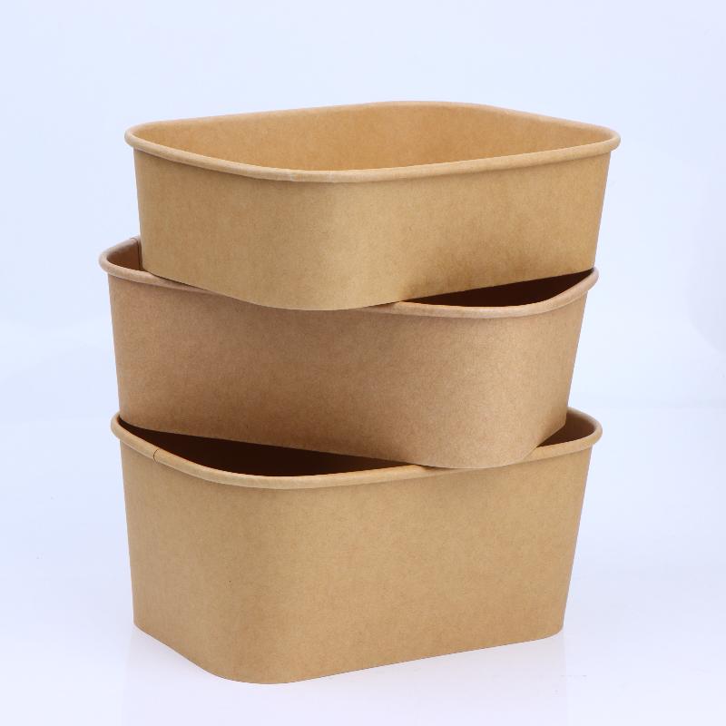 10Pcs 사각형 일회용 크래프트 종이 식품 용기(뚜껑 - Meal Prep Bowl 리뷰 및 가격