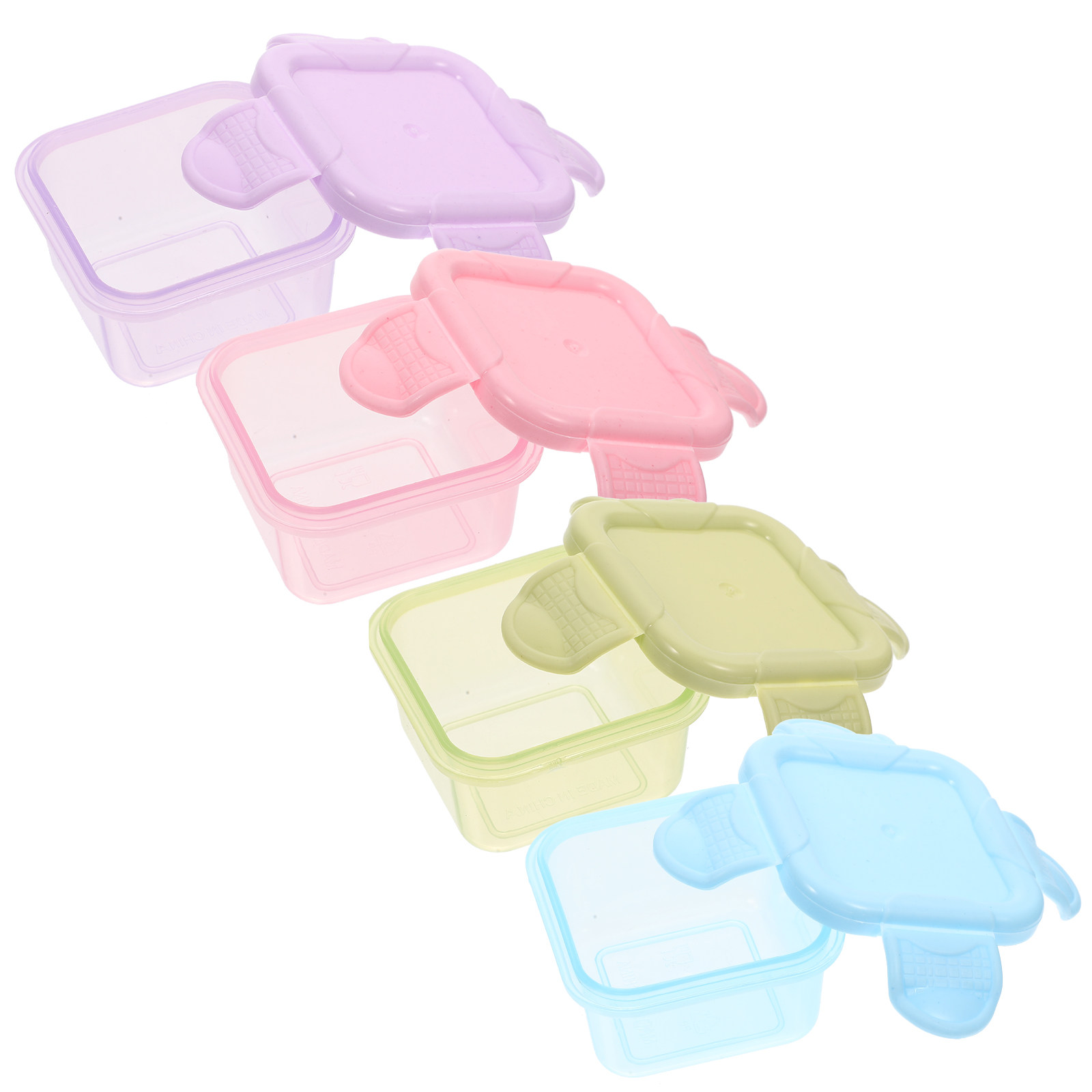 4개 세트, 6cm, 2.36인치, 휴대용 밀폐식 PP - Meal Prep With Rice 리뷰 및 가격