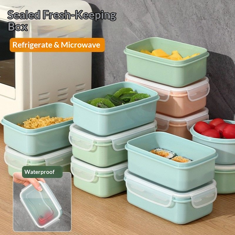 밀폐 식품 보관 용기 BPA 프리 적층 가능 누수 방지 - Meal Prep Kitchen 리뷰 및 가격